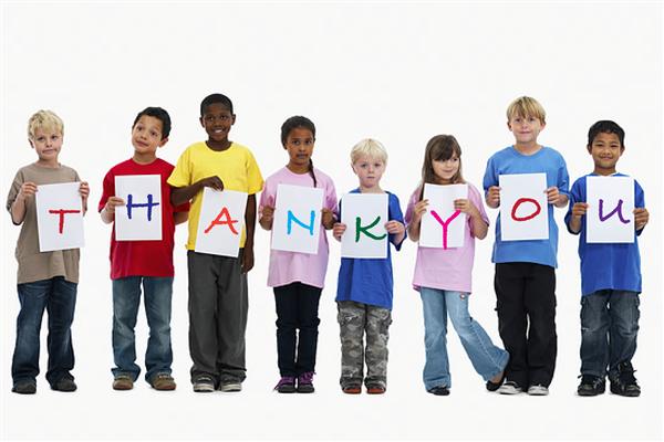 Thank you kids 